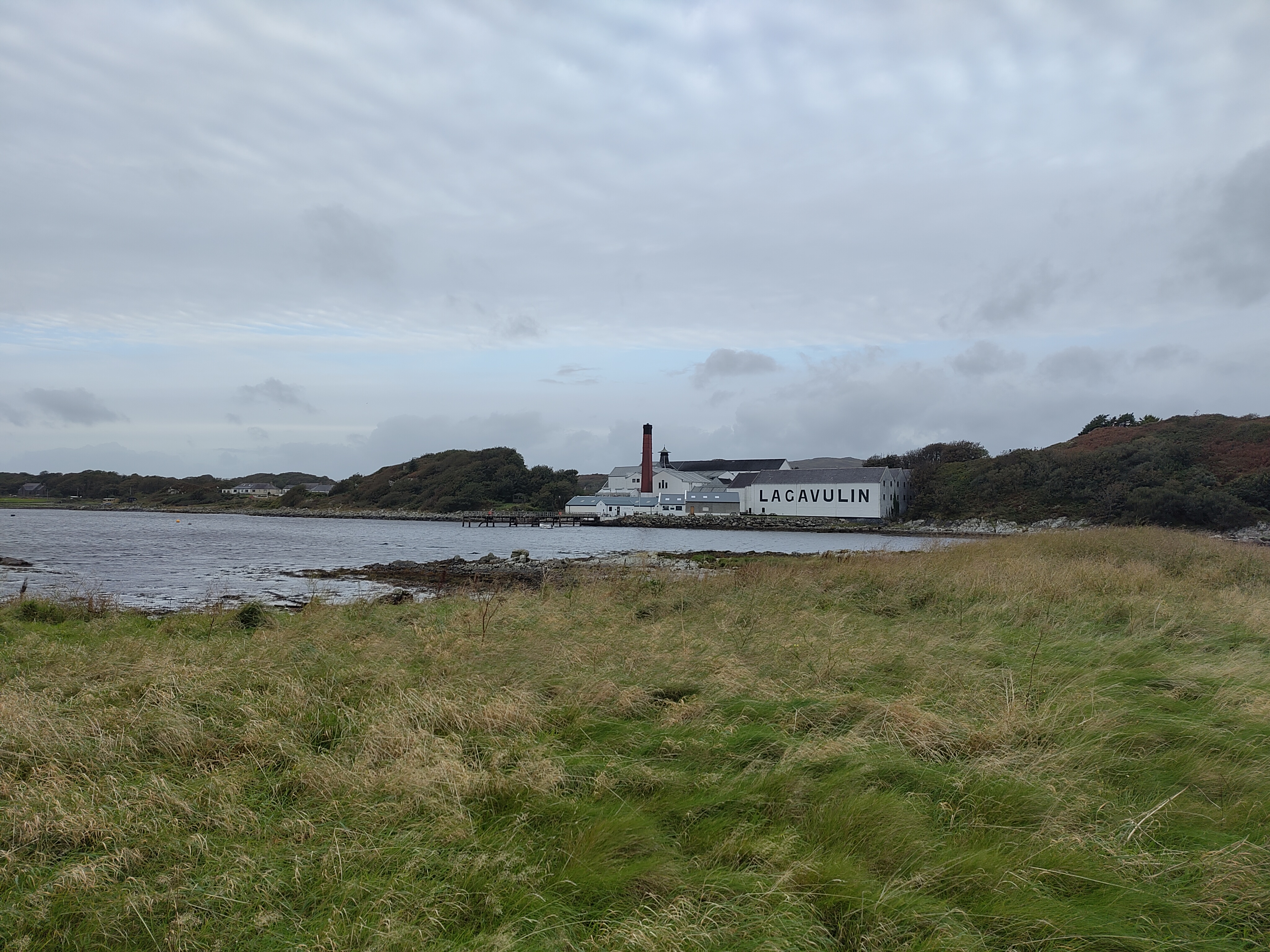 View of the Lagavulin distillery, Islay